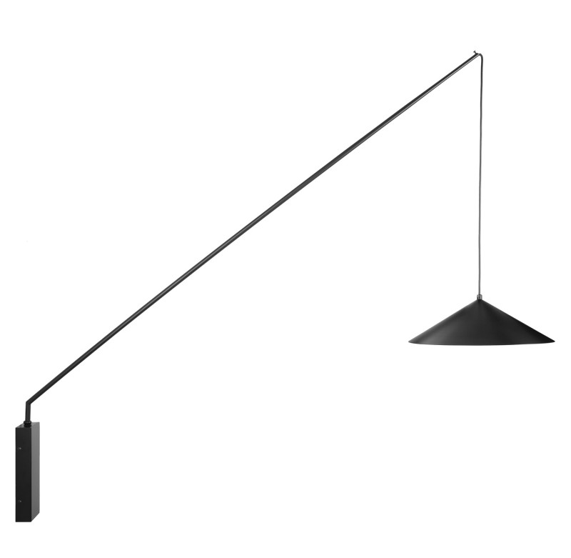 Lampa ścienna  czarna 140 cm DI-AR-052-PT black