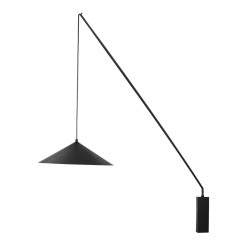 Lampa ścienna  czarna 140 cm DI-AR-052-PT black