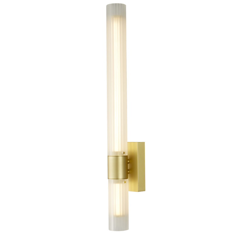 Lampa ścienna SOLO LED biało złota 60 cm ST- 9859W1 gold