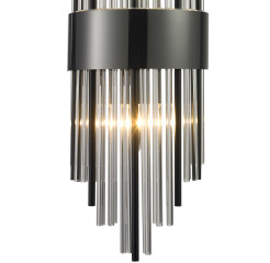 Lampa ścienna  czarna 60 cm ST-88003W-M black