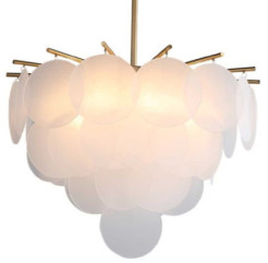 Lampa wisząca  biała 60 cm D8584P/R600 white