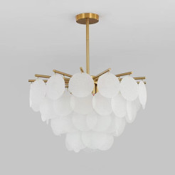 Lampa wisząca  biała 60 cm D8584P/R600 white