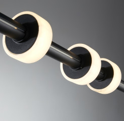 Lampa wisząca  LED czarna 150 cm ST-8955P-L