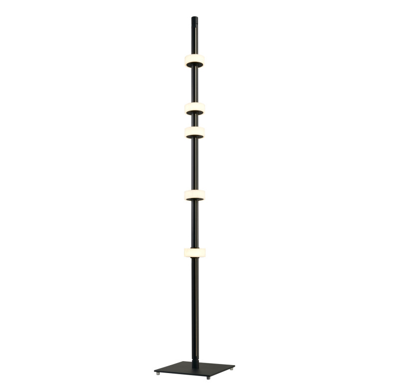 Lampa podłogowa  czarna 182 cm ST-8955F