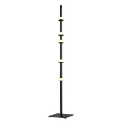 Lampa podłogowa  czarna 182 cm ST-8955F