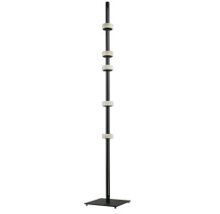 Lampa podłogowa  czarna 182 cm ST-8955F