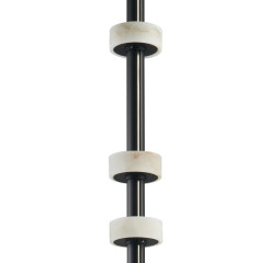 Lampa podłogowa  czarna 182 cm ST-8955F