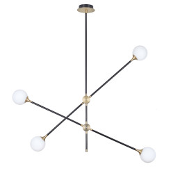 Lampa wisząca  czarno złota 92 cm ST-9389P-4