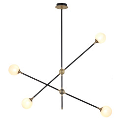 Lampa wisząca  czarno złota 92 cm ST-9389P-4