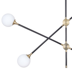 Lampa wisząca  czarno złota 92 cm ST-9389P-4
