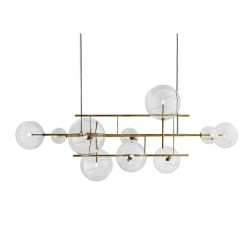 Lampa wisząca CHARM mosiądz 200 cm ST-9757P-L