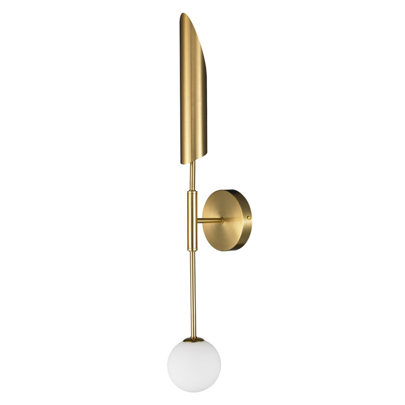 Lampa ścienna -1 biało złota 70 cm ST-F086