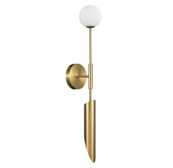 Lampa ścienna -1 biało złota 70 cm ST-F086