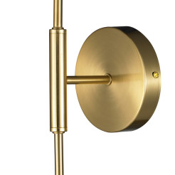 Lampa ścienna -1 biało złota 70 cm ST-F086