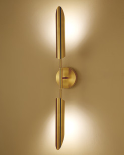 Lampa ścienna -2 złota 76 cm ST-F085