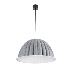 Lampa wisząca FELT filc szary 55 cm ST-10267P-S grey