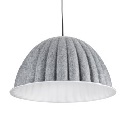 Lampa wisząca FELT filc szary 55 cm ST-10267P-S grey