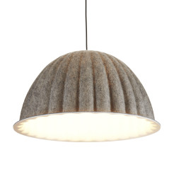 Lampa wisząca FELT filc szary 55 cm ST-10267P-S grey