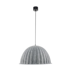 Lampa wisząca FELT filc szary 55 cm ST-10267P-S grey