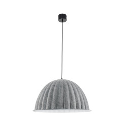 Lampa wisząca FELT filc szary 55 cm ST-10267P-S grey