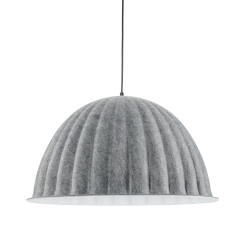 Lampa wisząca FELT filc szary 55 cm ST-10267P-S grey