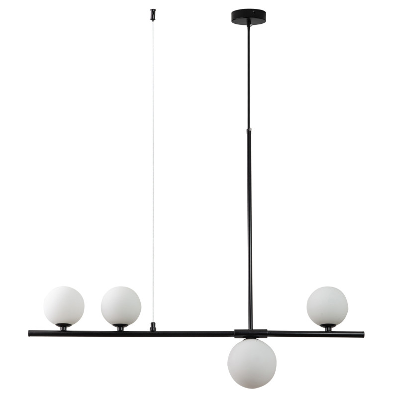 Lampa wisząca  czarna 80 cm DN1506 black