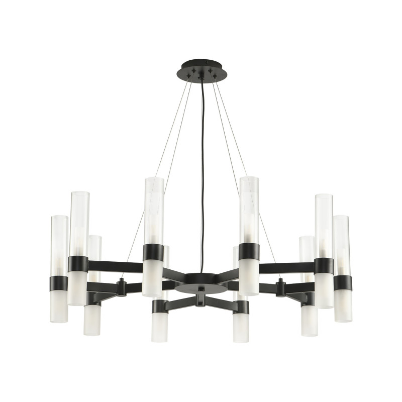 Lampa wisząca -10 czarna 85 cm DN1505-10 black