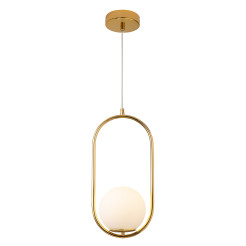 Lampa wisząca  SOLO złota 40 cm DP0001A-400 gold