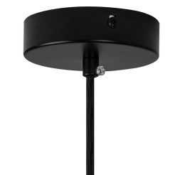 Lampa wisząca  SOLO czarna 40 cm DP0001A-400 black