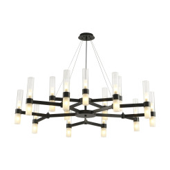 Lampa wisząca -15 czarna 120 cm DN1505-15 black