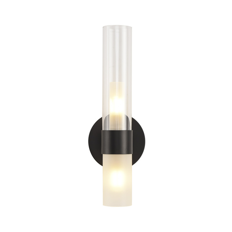 Lampa ścienna  czarna 31 cm DN1505-1 black