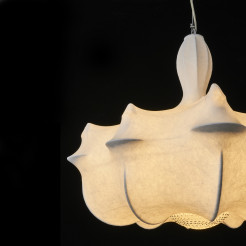 Lampa wisząca TEKLA biała 60 cm ST-2335-60