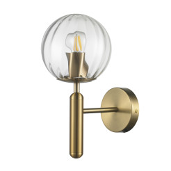 Lampa ścienna  złota 15 cm F070 transparent