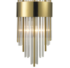 Lampa ścienna -S złota 45 cm ST-88003W-S gold