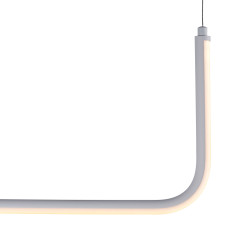 Lampa wisząca -1 LED biała 120 cm MP0095-L120_WH