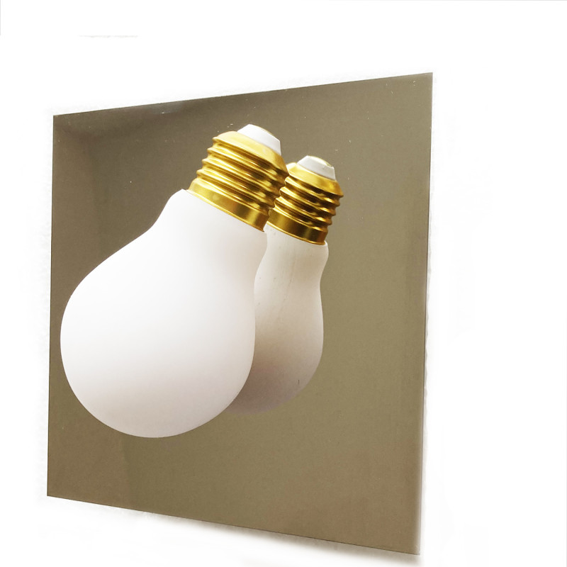 Lampa ścienna  złota 15 cm ST-8716W