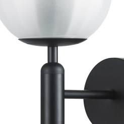 Lampa ścienna  czarna 15 cm F070 black