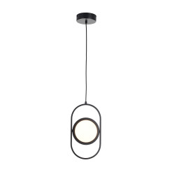 Lampa wisząca ELIPSE MINI LED czarna 32 cm 60217A-S