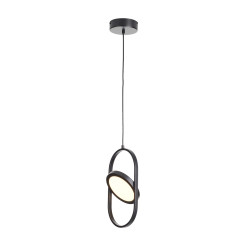 Lampa wisząca ELIPSE MINI LED czarna 32 cm 60217A-S
