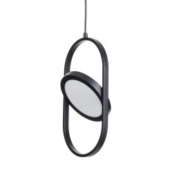 Lampa wisząca ELIPSE MINI LED czarna 32 cm 60217A-S