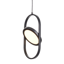 Lampa wisząca ELIPSE MINI LED czarna 32 cm 60217A-S