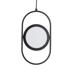 Lampa wisząca ELIPSE MINI LED czarna 32 cm 60217A-S