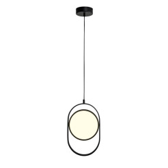 Lampa wisząca ELIPSE M LED czarna 45 cm 60217A-M