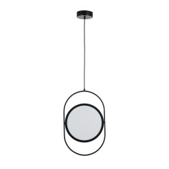 Lampa wisząca ELIPSE M LED czarna 45 cm 60217A-M