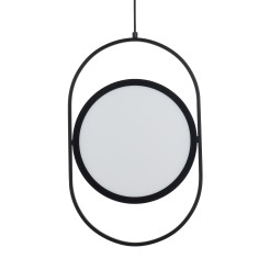 Lampa wisząca ELIPSE M LED czarna 45 cm 60217A-M
