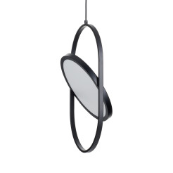 Lampa wisząca ELIPSE M LED czarna 45 cm 60217A-M