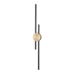 Lampa ścienna  czarna 92 cm ST-B3327-M