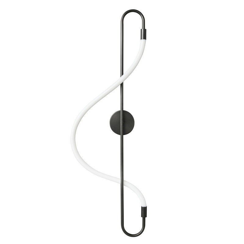 Lampa ścienna  czarna 90 cm ST-B3554 black
