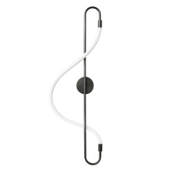 Lampa ścienna  czarna 90 cm ST-B3554 black