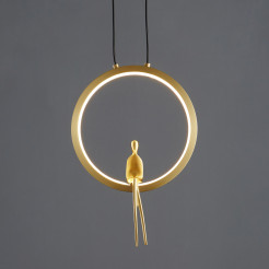 Lampa wisząca  led złota 27 cm ST-D7774 gold